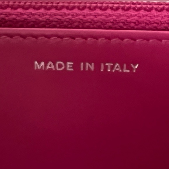 Chanel Iridescent Caviar Quilted Wallet on Chain WOC Pink - Picture 6 of 8